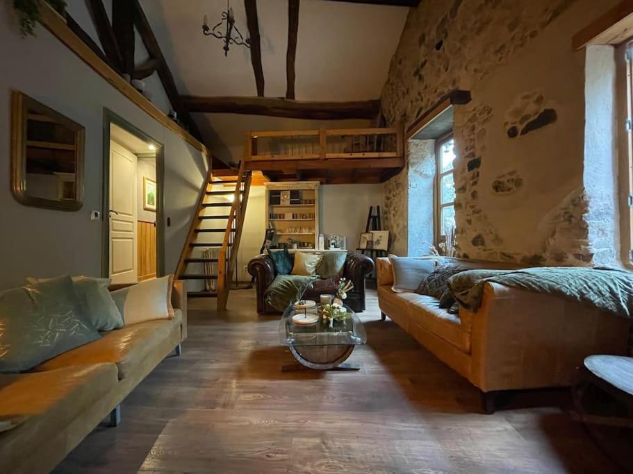 Maison Vigneron - Maison Et Studio Saint-Didier-sur-Beaujeu Extérieur photo