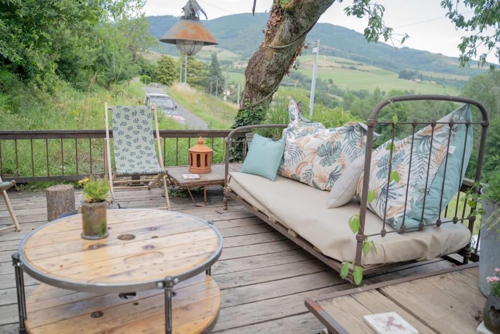 Maison Vigneron - Maison Et Studio Saint-Didier-sur-Beaujeu Extérieur photo