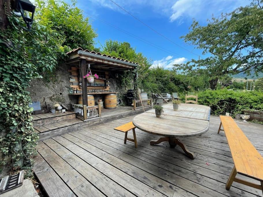 Maison Vigneron - Maison Et Studio Saint-Didier-sur-Beaujeu Extérieur photo